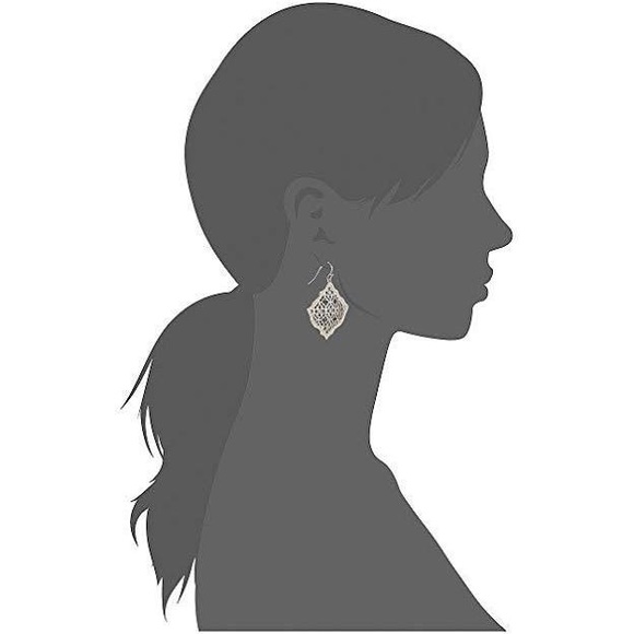 Kendra Scott Kirsten Drop Earrings in Filigree - Picture 4 of 7